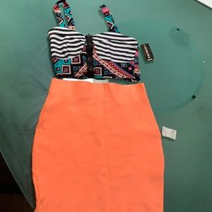 COPY - Brand new fashion nova skirt and top